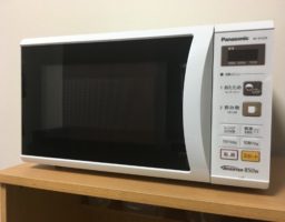 非ダイヤル式単機能電子レンジ パナソニックNE-EH229-Wが必要十分で大正解だった!